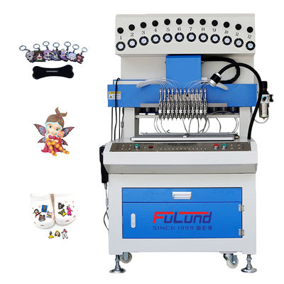  factory sell 12 Color Liquid PVC Automatic Dripping silicone rubber patch machine