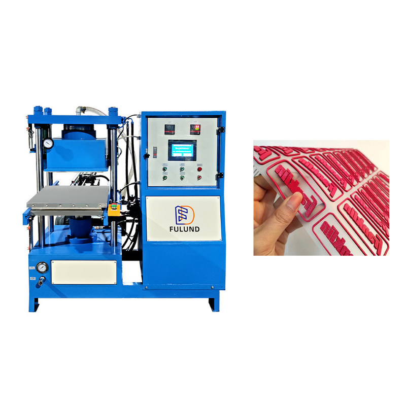  silicone hot press double head hot pressing plate vulcanizing machine silicone product making machine